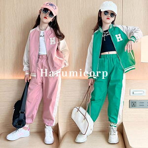 ジャージ キッズ 上下セット ジュニア 子供服 女の子 トレーニングウェア スポーツ 子供ジャージ 長袖 秋服 トレーナー 運動着 マラソン スウェット セットアップ トップス アウター ロング