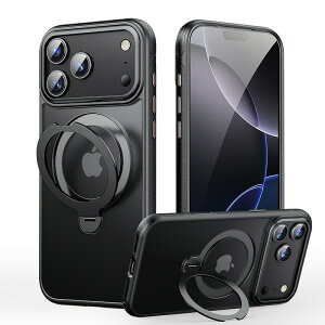 iPhone 17 V[Y P[X NA iPhone 17 pro max P[X iPhone 17 Air Jo[ MagSafeΉ 360°]X^h AiJRg[Jo[ CX[dΉ Ot ČRMILKi ϏՌ AC