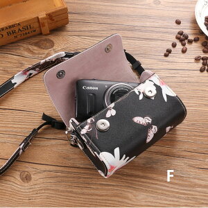 �f�W�^���J�����P�[�X �J�����o�b�O �R���p�N�g�J�����Ή� CANON G5X2 G7X2 G7X3 Sony RX100 RX100VII ZV1Ricoh GR2 GR3 LX10 ���[�P�[�X �V�����_�[�X�g���b�v�t�� �h�� �J�����ی삩�΂� ���i��PU���U�[�� ��