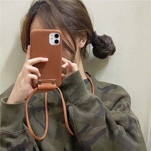 iPhone16 �P�[�X iphone�P�[�X iphone�J�o�[ �u���E�� �X�g���b�v�t�� �V�����_�[�t�� ��|�� �}�b�g �A�C�t�H�� iPhone 16 15 14 13 12 11 pro max plus mini case �P�[�X �X�}�[�g�t�H�� �X�}�z �g�� �J�o�[ PU 