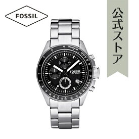 【50%OFF】 腕時計 メンズ フォッシル アナログ 時計 シルバー ステンレス DECKER CH2600IE FOSSIL 公式 VD ブランド ビジネス 防水 誕生日 プレゼント 記念日 ギフト