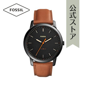 フォッシル 腕時計 アナログ メンズ ブラウン レザー THE MINIMALIST FS5305 2017 夏 FOSSIL 公式