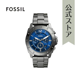 【楽天スーパーSALE/30%OFF】フォッシル 腕時計 アナログ メンズ スモーク ステンレススチール PRIVATEER BQ2816 2023 冬 FOSSIL 公式