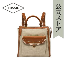 【50%OFF】フォッシル バックパック レディース ライトブラウン キャンバス/コットン PARKER ZB1838248 2023 春 FOSSIL 公式