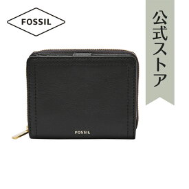 フォッシル 財布 ミニ レディース ブラック レザー LOGAN SL7923001 2019 夏 FOSSIL 公式