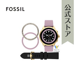 【50%OFF】フォッシル 腕時計 スマートウォッチ GEN 6 WELLNESS EDITION ユニセックス ステンレススチール ゴールド FTW4075SETR 2023 春 FOSSIL 公式