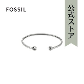 フォッシル アクセサリー ブレスレット レディース シルバー ステンレススチール Jewelry JOF01055040 2024 春