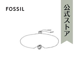 フォッシル アクセサリー ブレスレット レディース シルバー ステンレススチール Jewelry JOF01056040 2024 春