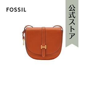 フォッシル レザー Crossbody Bag レディース レッド レザー Emery SHB3161619 2024 春