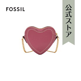 【30%OFF】フォッシル レザー Crossbody Bag レディース ピンク レザー Vday SL10051508 2024 春