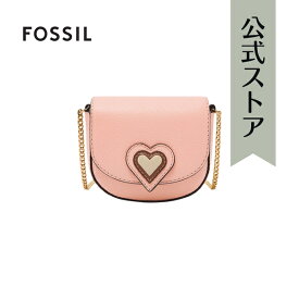 【30%OFF】フォッシル レザー Crossbody Bag レディース ピンク レザー Emery SHB3148590 2024 春