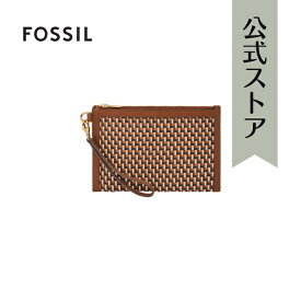 フォッシル レザー Wristlet レディース ブラウン その他 Gift SLG1613249 2024 春