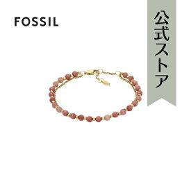 フォッシル アクセサリー ブレスレット レディース ゴールド ステンレススチール Jewelry JF04682710 2024 春