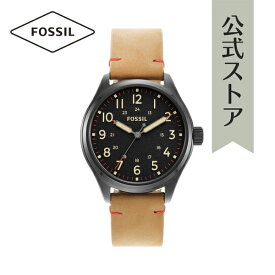 フォッシルアウトレット 腕時計 アナログ クォーツ メンズ ブラウン レザー EASTON BQ2792 2023 夏 FOSSIL OUTLET 公式