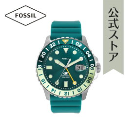 【楽天スーパーSALE/70%OFF】フォッシル 腕時計 アナログ GMT メンズ ブルー シリコン FOSSIL BLUE FS5992 2023 夏 FOSSIL 公式