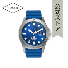 【30%OFF】フォッシル 腕時計 アナログ クォーツ メンズ ブルー シリコン FOSSIL BLUE FS5998 2023 夏 FOSSIL 公式