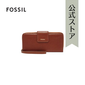 フォッシル 財布 長財布 レディース ブラウン レザー MADISON SWL2228210 2019 秋 FOSSIL 公式