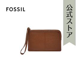 フォッシル 財布 長財布 レディース ブラウン レザー SOFIA SWL2833210 2023 春 FOSSIL 公式