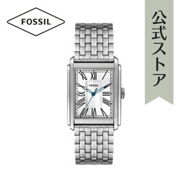 フォッシル 腕時計 アナログ メンズ シルバー ステンレススチール CARRAWAY FS6008 2023 秋 FOSSIL 公式