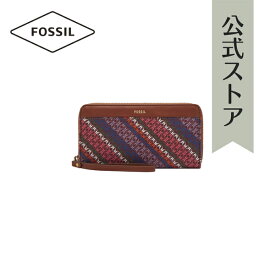 【GWセール/50%OFF】フォッシル ジップクラッチ レディース バーガンディ PU JORI SWL2848844 2023 秋 FOSSIL 公式