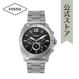 フォッシル 腕時計 クォーツ メンズ シルバー ステンレススチール PRIVATEER BQ2757 春 2023 FOSSIL 公式 ブランド ビジネス 防水 誕生日 プレゼント 記念日 ギフト