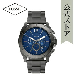 【楽天スーパーSALE/50%OFF】フォッシル 腕時計 クォーツ メンズ スモーク ステンレススチール PRIVATEER BQ2758 春 2023 FOSSIL 公式 ブランド ビジネス 防水 誕生日 プレゼント 記念日 ギフト