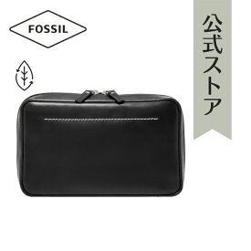 【フレッシャーズフェア/10%OFFクーポン】フォッシル バッグ ハンドバッグ メンズ ブラック レザー／レザートリム CAMDEN MLG0777001 2023 春 FOSSIL 公式