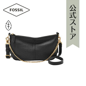 フォッシル かごバッグ バッグ レディース ブラック レザー／ポリウレタントリム JOLIE ZB1877001 2023 春 FOSSIL 公式