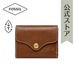 【50%OFF】フォッシル 財布 三つ折り レディース ブラウン レザー FOSSIL HERITAGE SL8231200 2022 冬 FOSSIL 公式