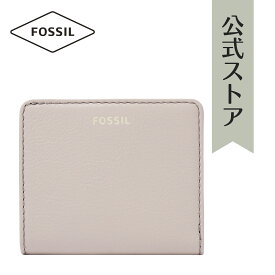 フォッシル 財布 二つ折り レディース グレー 再生ポリエステル MADISON SWL2656788 2021 秋 FOSSIL 公式