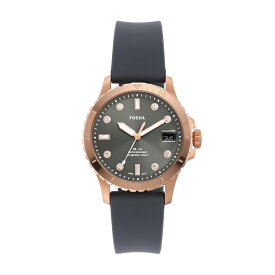 フォッシル 腕時計 アナログ クォーツ レディース グレー シリコン FB-01 ES5293 2023 夏 FOSSIL 公式