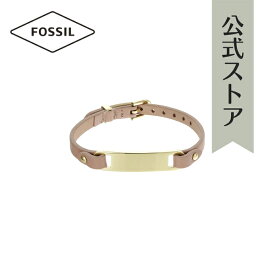 【楽天スーパーSALE/50%OFF】フォッシル アクセサリー ブレスレット レディース ゴールド ステンレススチール HERITAGE JF04433710 2023 夏 FOSSIL 公式