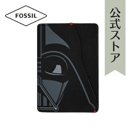 【30% OFF】【数量限定｜スター・ウォーズ × フォッシル】 Star Wars x Fossil ダース・ベイダー カードケース ユニセックス レザーDARTH VADER ML4599016 2023 夏 FOSSIL 公式