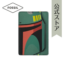 【30% OFF】【数量限定｜スター・ウォーズ × フォッシル】 Star Wars x Fossil ボバ・フェット カードケース ユニセックス レザー BOBA FETT ML4599335 2023 夏 FOSSIL 公式
