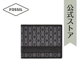 フォッシル 財布 二つ折り メンズ レザー LUFKIN SML1854063 2023 春 FOSSIL 公式