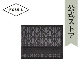 フォッシル 財布 二つ折り メンズ レザー LUFKIN SML1855063 2023 春 FOSSIL 公式