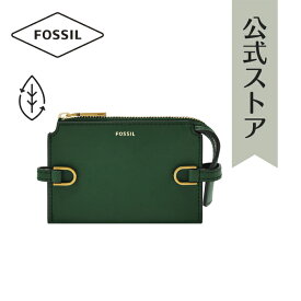 【GWセール/70%OFF】 フォッシル カードケース レディース パイングリーン ヴィーガンカクタス KIER SL6557298 2022 秋 FOSSIL 公式