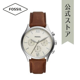 【楽天スーパーSALE/50%OFF】腕時計 メンズ フォッシル アナログ 時計 ブラウン レザー FENMORE MIDSIZE BQ2363 FOSSIL 公式 VD ブランド ビジネス 防水 誕生日 プレゼント 記念日 ギフト