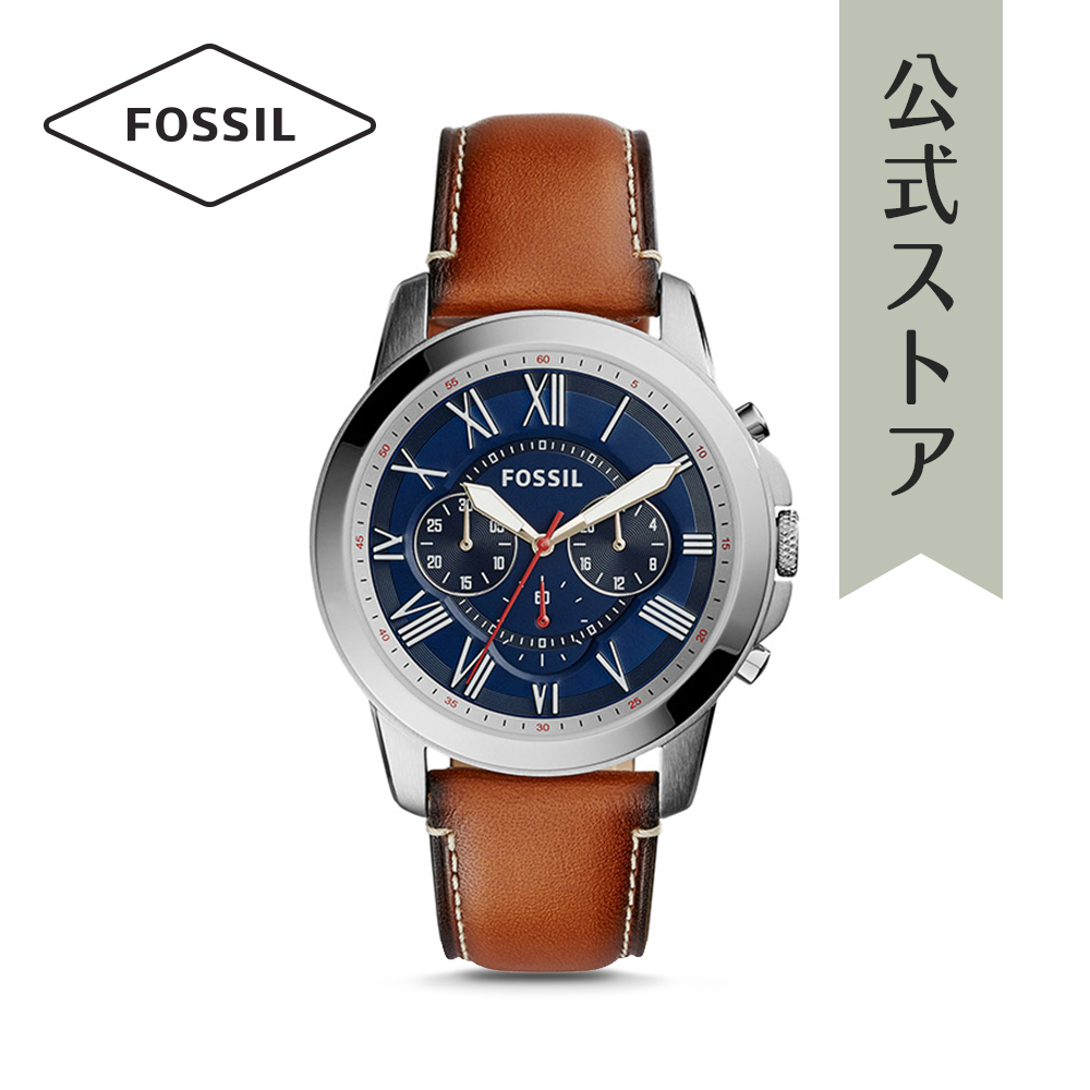 【公式ショッパープレゼント】 正規品 送料無料 【30％OFF】フォッシル 腕時計 メンズ Fossil 時計 グラント FS5210 GRANT 公式 2年 保証