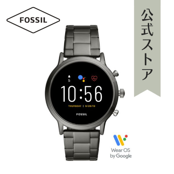 最新 Gen5 iPhone Android 対応 送料無料 税込 フォッシル スマートウォッチ タッチスクリーン ジェネレーション5 メンズ 時計 Fossil 贈呈 Smartwatch FTW4024 2年 腕時計 公式 保証