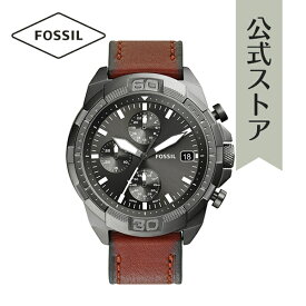 【楽天スーパーSALE/20倍ポイント】フォッシル 腕時計 アナログ ブラウン メンズ FOSSIL 時計 FS5855 44MM BRONSON 公式 ブランド ビジネス 防水 誕生日 プレゼント 記念日 ギフト