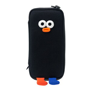 ブランチブラザー ポムポム ビッグペンケース 大きめ 布製 ポーチ Pompom Brunch Brother 正規品 かわいい 韓国雑貨 人気 ロマネ ギフト対応可 【沖縄離島除く送料無料】 ROMANE 韓国人気キャラクタ