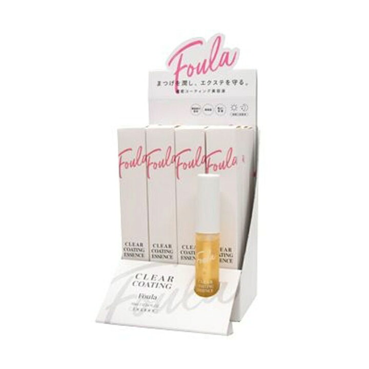 楽天市場】【Foula】クリアコーティングマスカラ美容液 10ml 12本 