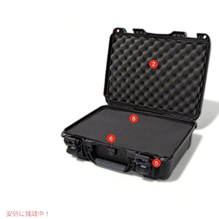 楽天市場】Nanuk 935 Black キューブスポンジ付き Founderがお届け  