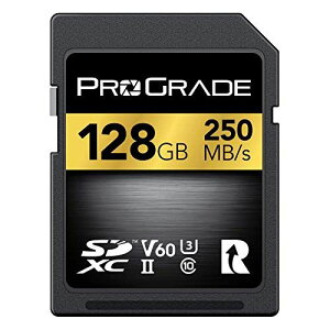 Prograde Digital(vO[hfBW^) SD UHS-II J[h V60 ő发ݑx130MB/b ǂݍݑx250MB/b ṽrfIuO쐬 f ʐ^ RecL[^[ Digital SD UHS-II 128GB 