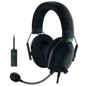 Razer BlackShark V2Q[~OwbhZbgFTHX 7.1ԃTEhTEh-50mmhCo[