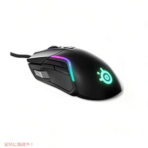 SteelSeries Rival 5 Q[p}EX PrismSync RGBƖ9̃vO\ȃ{^ - FPSAMOBAAMMOABattle Royale - 18,000 CPI TrueMove CwZT[ - ubN