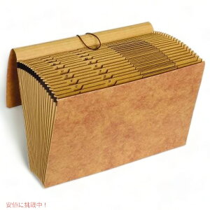 Globe???Weis Kraft �g�� File with Flap and Elastic Closure, 21?Pockets, A-Z Index, Legal Size