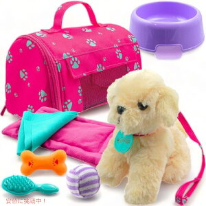 v[22 qʂ 9_Zbg Play22 Plush Puppy Doll Set 9 PCS l` h[ Founder͂!