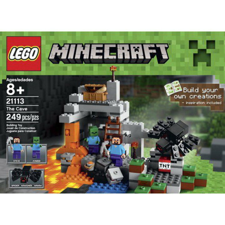 楽天市場 今だけポイント5倍 レゴ マインクラフト ザ ケイブ 洞窟lego Minecraft The Cave 品 Founderがお届け Founder